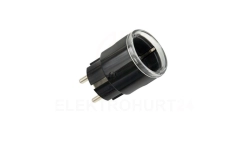 Shelly Plug S MTR Gen3 Black - inteligentne gniazdko z pomiarem energii 12A WiFi/Bluetooth/Matter