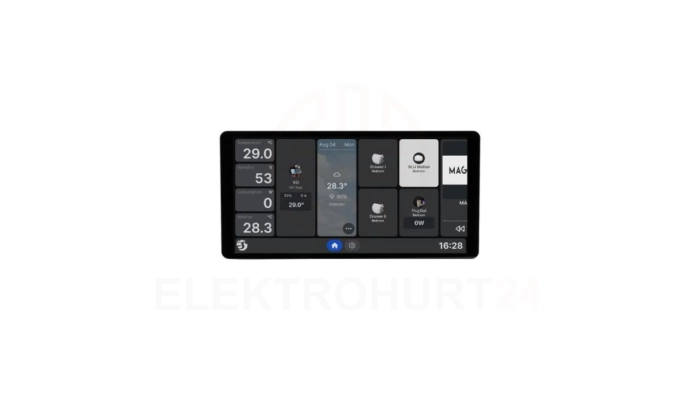 Shelly Wall Display X2i Black - panel sterujący smart home