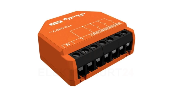 Shelly i4 Gen3 - kontroler wejść i scen 110-240 V WiFi/Bluetooth