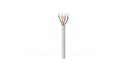 Kabel Skrętka Kat 5e UTP Drut 305m Box Szara SOHO CCA