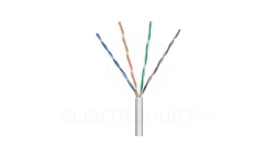Kabel Skrętka Kat 5e UTP Linka 305m Box Szara 100 Miedzi
