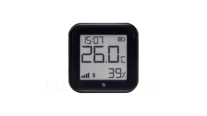 Shelly HiT Gen3 Matte Black - czujnik temperatury i wilgotności WiFi/Bluetooth