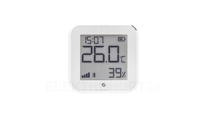 Shelly HiT Gen3 Matte White - czujnik temperatury i wilgotności WiFi/Bluetooth