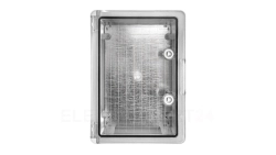 Skrzynka elektryczna z transparentnymi drzwiami 250x350x150mm obudowa rozdzielnia IP65 IK10 TP Electric 3310-510-0100