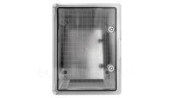 Skrzynka elektryczna z transparentnymi drzwiami 300x400x220mm obudowa rozdzielnia IP65 IK10 TP Electric 3310-525-0100