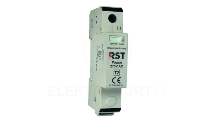 Ogranicznik przepięć T2 RST Power T2 1+0 275V 802 201