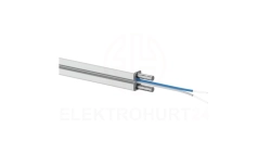 Kabel światłowodowy FTTH, B2ca, 2J, SM 9/125, LSOH, całkowicie dielektryczny, biały ALANTEC /1000m/