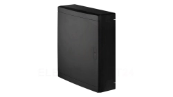 Rozdzielnica modułowa Elegant 2x12 natynkowa IP40 N+PE czarny 2425-09