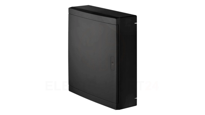 Rozdzielnica modułowa Elegant 2x12 natynkowa IP40 N+PE czarny 2425-09