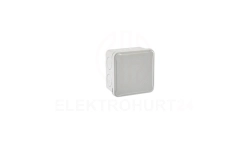 Puszka natynkowa LIGHT 89x89x52 z osłabieniami 7xM25 IP54 EX088