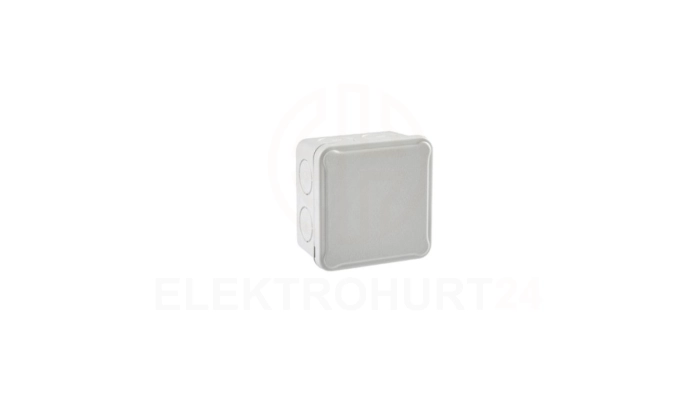Puszka natynkowa LIGHT 89x89x52 z osłabieniami 7xM25 IP54 EX088