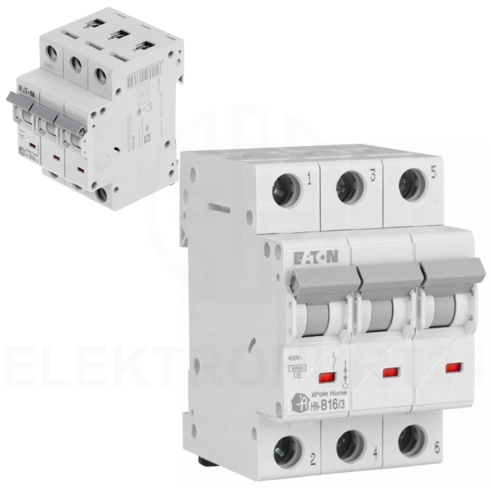 EATON Wyłącznik Nadprądowy B16A 3P 6kA AC HN-B163.png