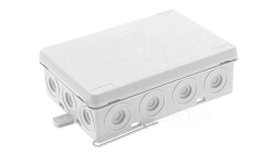 Puszka hermetyczna n/t E14 125X85X43mm pusta IP55 bezhalogenowa biały 0299-10