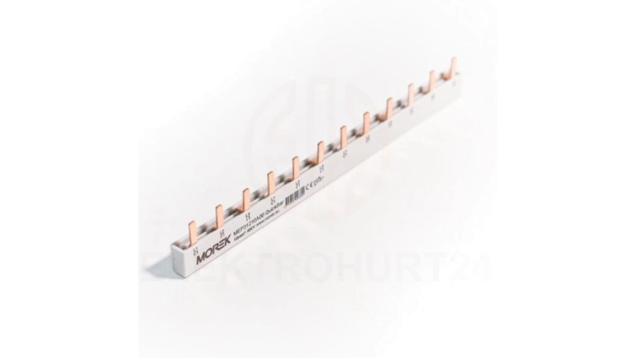 Szyna łączeniowa sztyftowa QuickBar, 3-polowa, przekrój 10mm, typ E, długość 12 modułów MEP31210A00