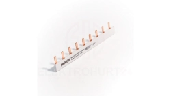 Szyna łączeniowa sztyftowa QuickBar, 1-polowa, przekrój 10mm, typ E, długość 9 modułów MEP10910A00