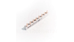 Szyna łączeniowa sztyftowa QuickBar, 4-polowa, przekrój 10mm, typ E, długość 8 modułów MEP40810N00
