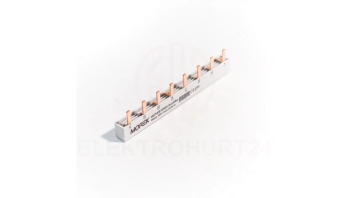 Szyna łączeniowa sztyftowa QuickBar, 4-polowa, przekrój 10mm, typ E, długość 8 modułów MEP40810N00