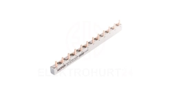 Szyna łączeniowa sztyftowa QuickBar, 4-polowa, przekrój 10mm, typ E, długość 12 modułów MEP41210N01