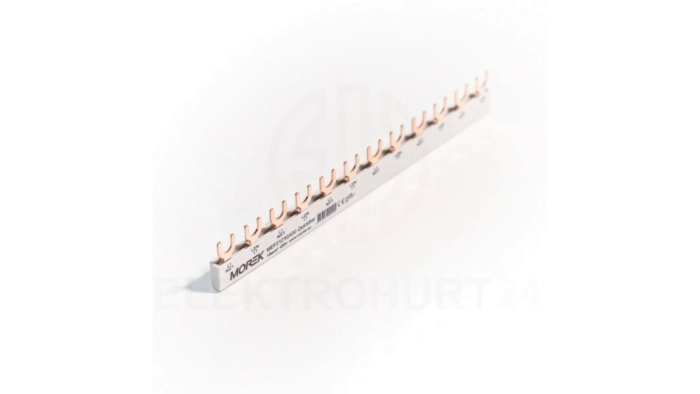 Szyna łączeniowa widełkowa QuickBar, 2-polowa, przekrój 10mm, typ E, długość 12 modułów MEF21210A00