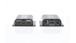 Przedłużacz/Extender HDMI do 50m po skrętce Cat.6/7 UTP 1080p 60Hz FHD HDCP 1.2 IR audio (zestaw) DS-55100-1
