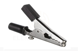 Krokodylek 45mm czarny 11414