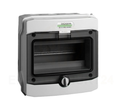 Rozdzielnica natynkowa hermetyczna 6 modułów drzwi