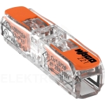 Szybkozłączka przelotowa 2x0,2-4mm2