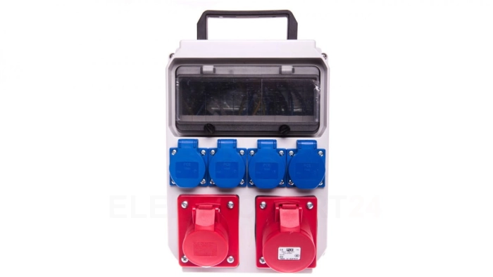 Rozdzielnica stacjonarna HEL 1x32A/4P+1x16A/4P+4x16AGS230V 9012605W